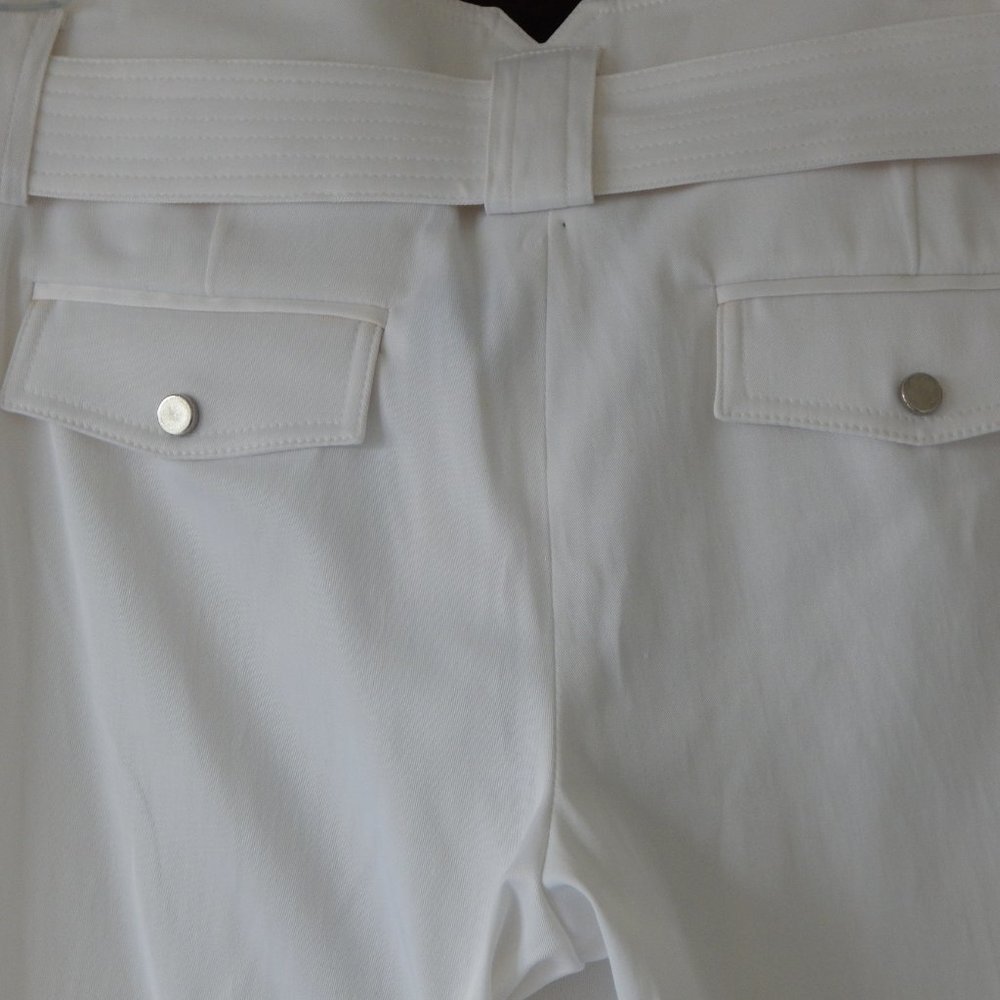 Cache Cuffed Cropped Pants Exclusive Of Decoration - image 4